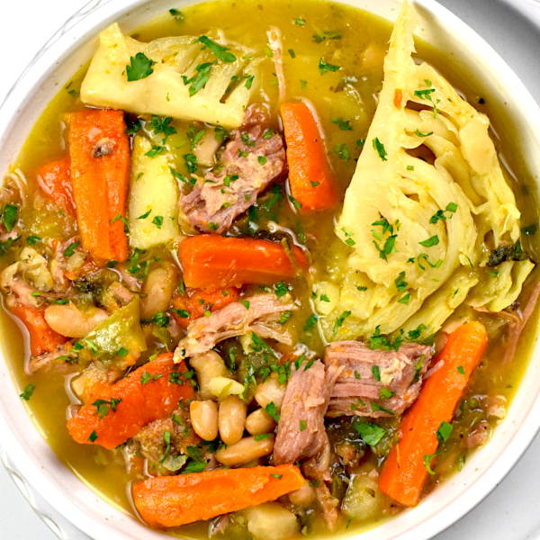 Garbure: Rustic French Ham and Bean Soup