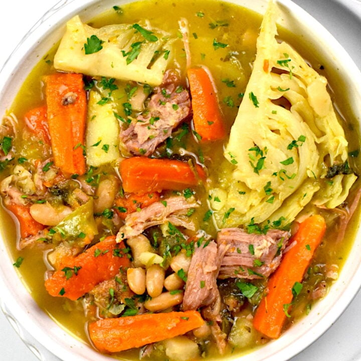 Featured image for garbure recipe.